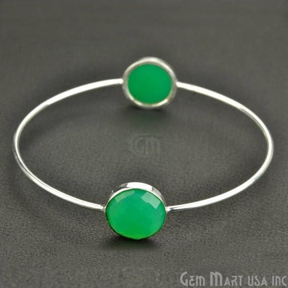 Natural Chrysoprase Chalcedony 14mm...