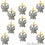 Butterfly Charms Diamond CZ Pave Gold Plated Charm for Bracelet Pendants & Necklace (CHWS-40015) - GemMartUSA (755005554735)