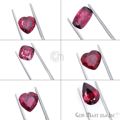 Rhodolite Garnet, Garnet Gemstone, Loose Gemstone, January Birthstones (RH-0031-0036) - GemMartUSA