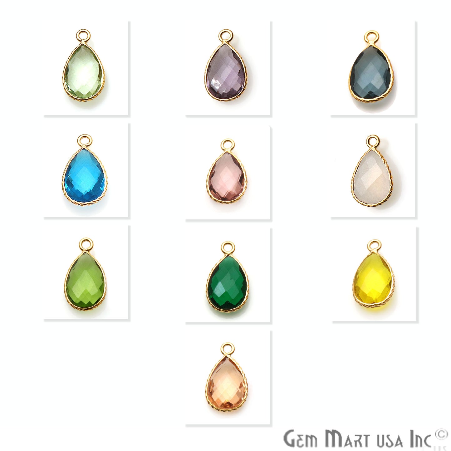 gemstone connector beads, gemstone connector pendant