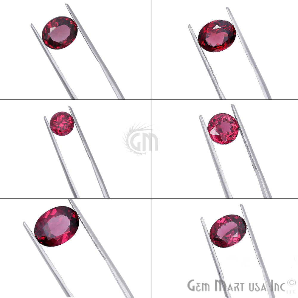 Rhodolite Garnet, Garnet Gemstone, Loose Gemstone, January Birthstones (RH-0043-0048) - GemMartUSA