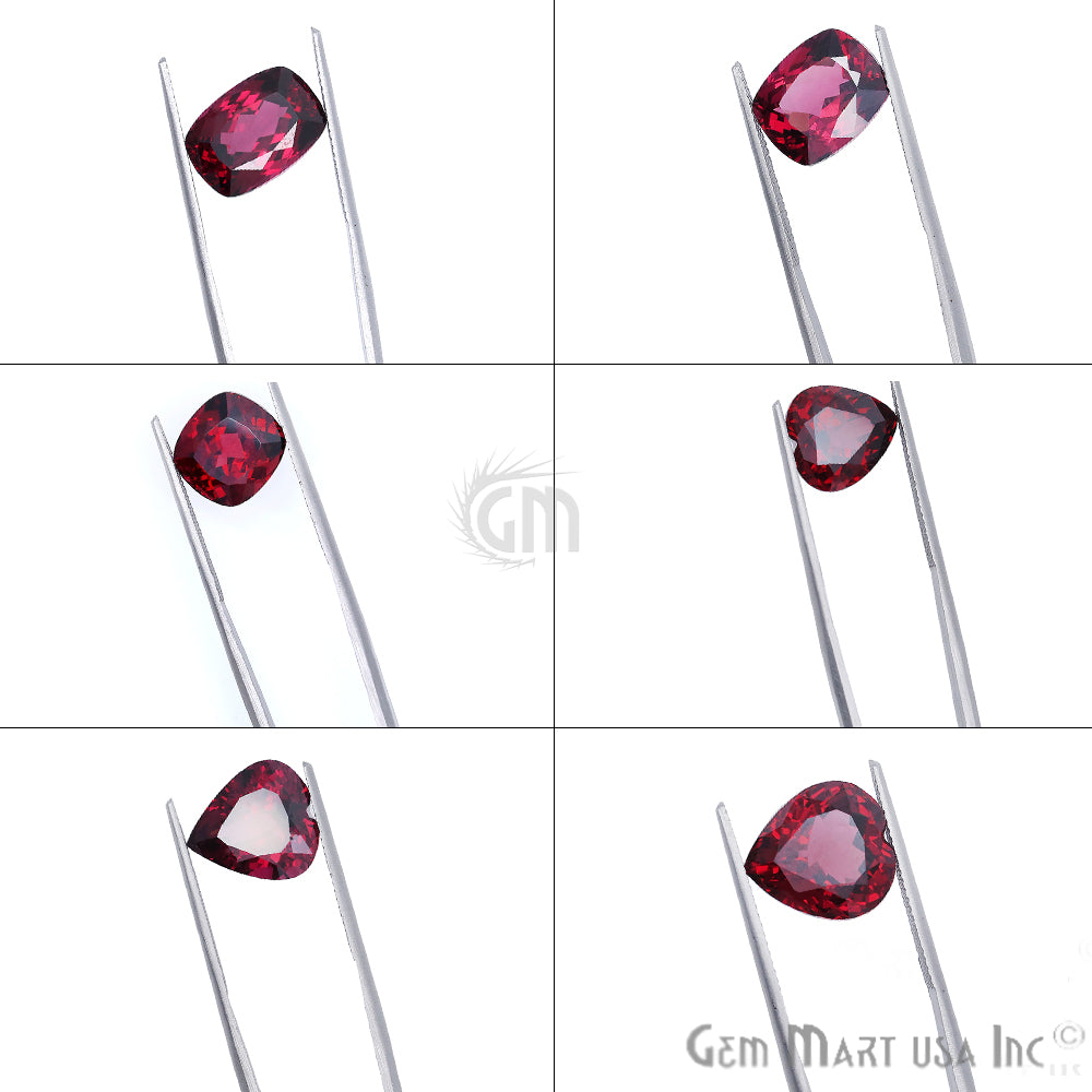 Rhodolite Garnet, Garnet Gemstone, Loose Gemstone, January Birthstones (RH-0107-0112) - GemMartUSA