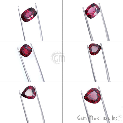 Rhodolite Garnet, Garnet Gemstone, Loose Gemstone, January Birthstones (RH-0107-0112) - GemMartUSA