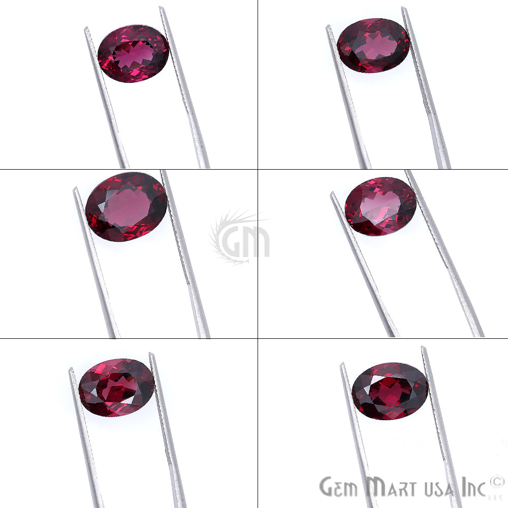 Rhodolite Garnet, Garnet Gemstone, Loose Gemstone, January Birthstones (RH-0161-0166) - GemMartUSA