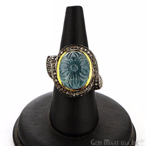 Diamond Rings, natural ruby (763534606383)