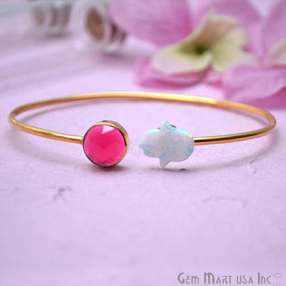 Pink Tourmaline & Opalite...