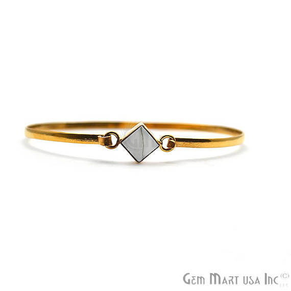 Howlite Handmade AdjustaBle Gold...