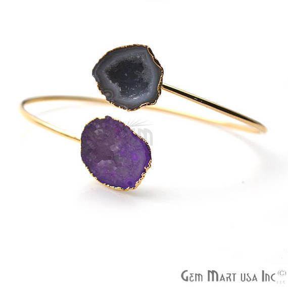 Gold Electroplated Adjustable Double...