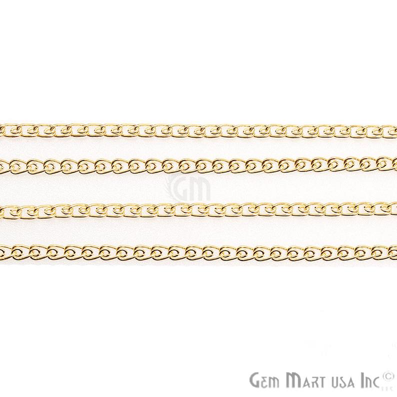 Link Finding Gold Plated Station Rosary Chain