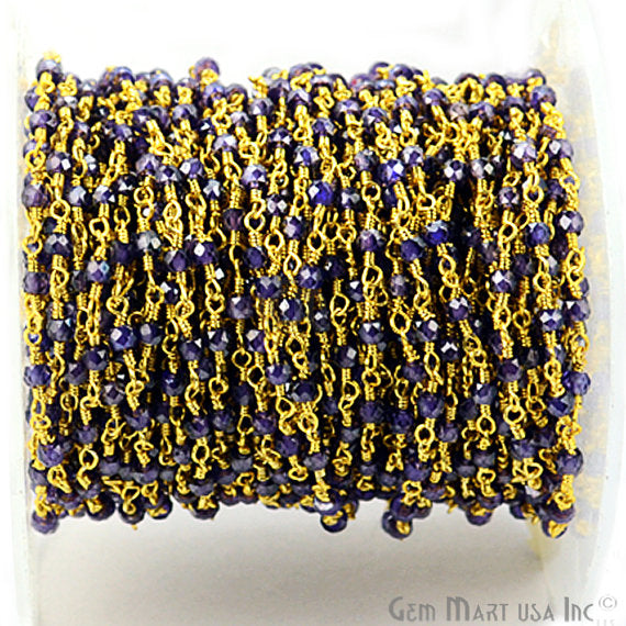 Amethyst Gold Plated Wire...