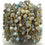Labradorite Faceted Briolette Gold Wire Wrapped Cluster Beads Rosary Chain - GemMartUSA (763878834223)