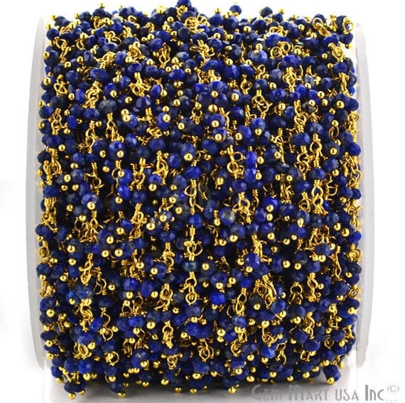 Lapis Lazuli Faceted Beads...