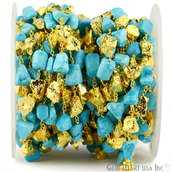 Turquoise With Golden pyrite...