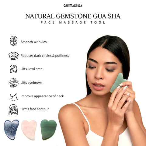 Gua Sha 70x50mm Free Form Face Massage Tool