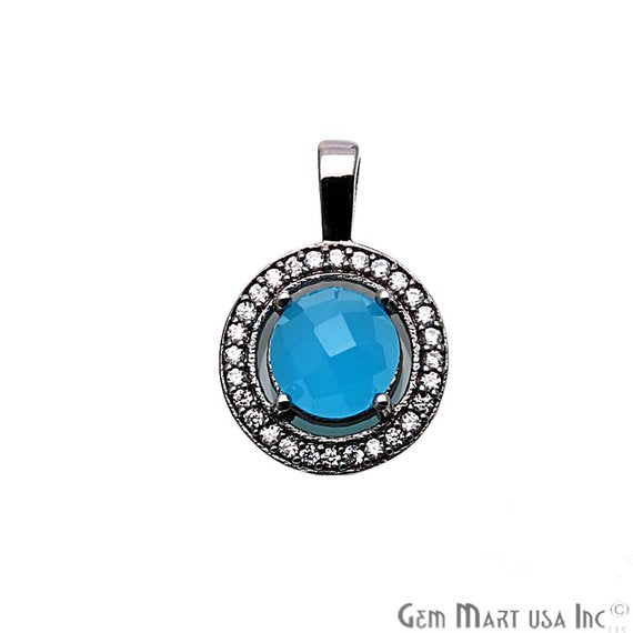 Sky Blue Chalcedony Round...
