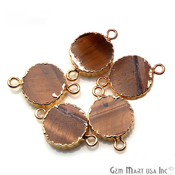 gemstone connector beads, gemstone connector pendant