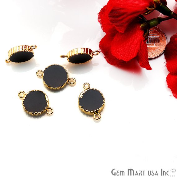 gemstone connector beads, gemstone connector pendant