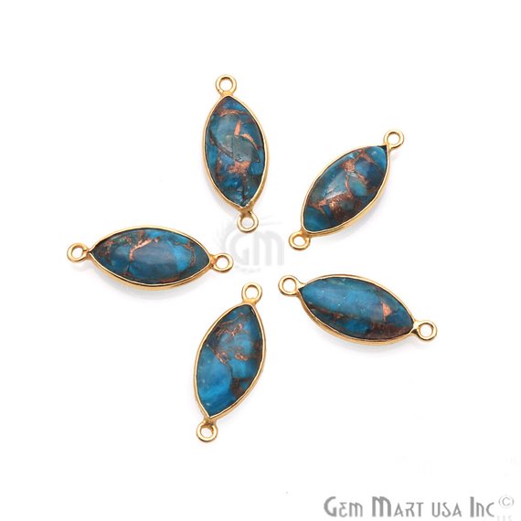 gemstone connector beads, gemstone connector pendant