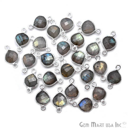 gemstone connector beads, gemstone connector pendant