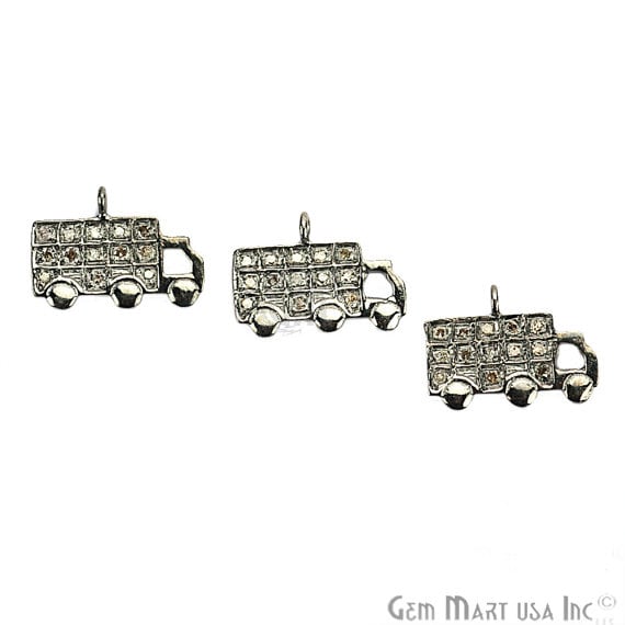 Truck Shape Diamond Charms...