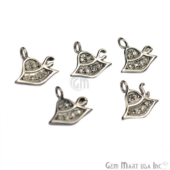 Hat Shape Diamond Charms...