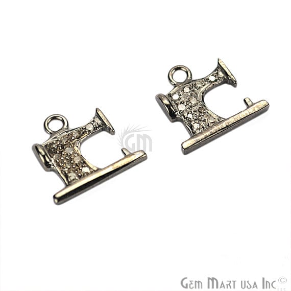 Sewing Machine Shape Diamond...