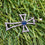Celtic Cross Pave Diamond Charm Pendant, Sterling Silver Sapphire Necklace Pendant - GemMartUSA (763553742895)