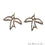 Pave Bird Charm Diamond Pendant, Gold Vermeil Necklace Charm Pendant - GemMartUSA (763559182383)