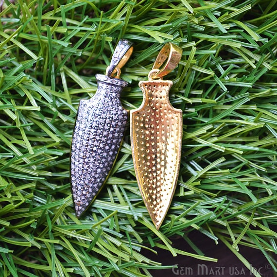 Arrow Head Pave Diamond...