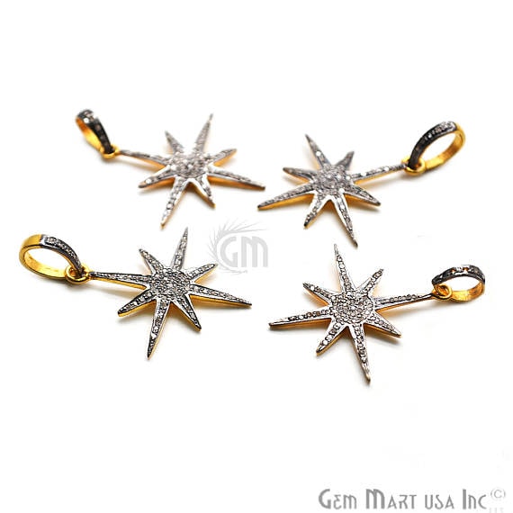 Pave Christmas Star Diamond...