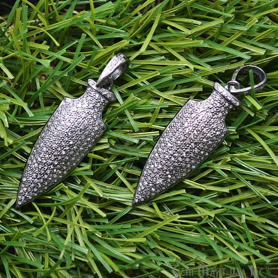 Pave Arrow Head Diamond...