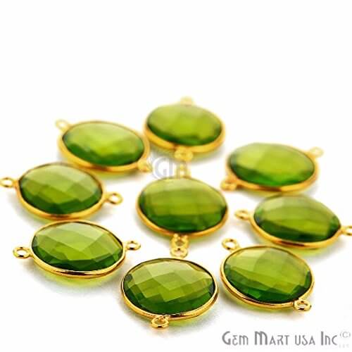 gemstone connector beads, gemstone connector pendant