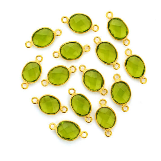 gemstone connector beads, gemstone connector pendant