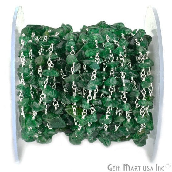 Aventurine Nugget Chip Beads...