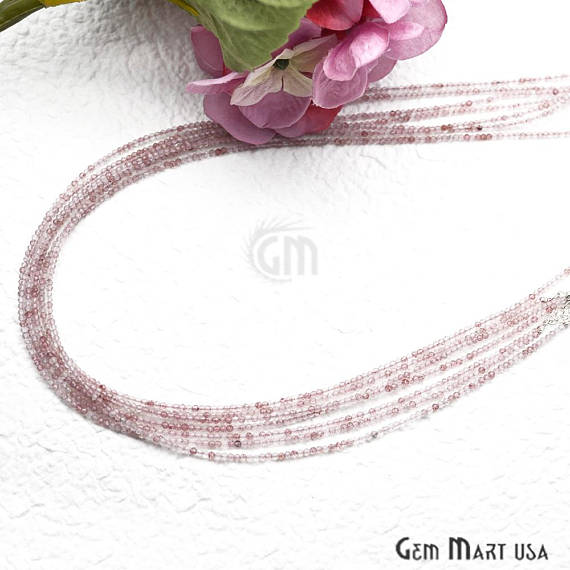 Shaded Rose Quartz Bead...