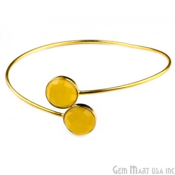Yellow Chalcedony 12mm Round...